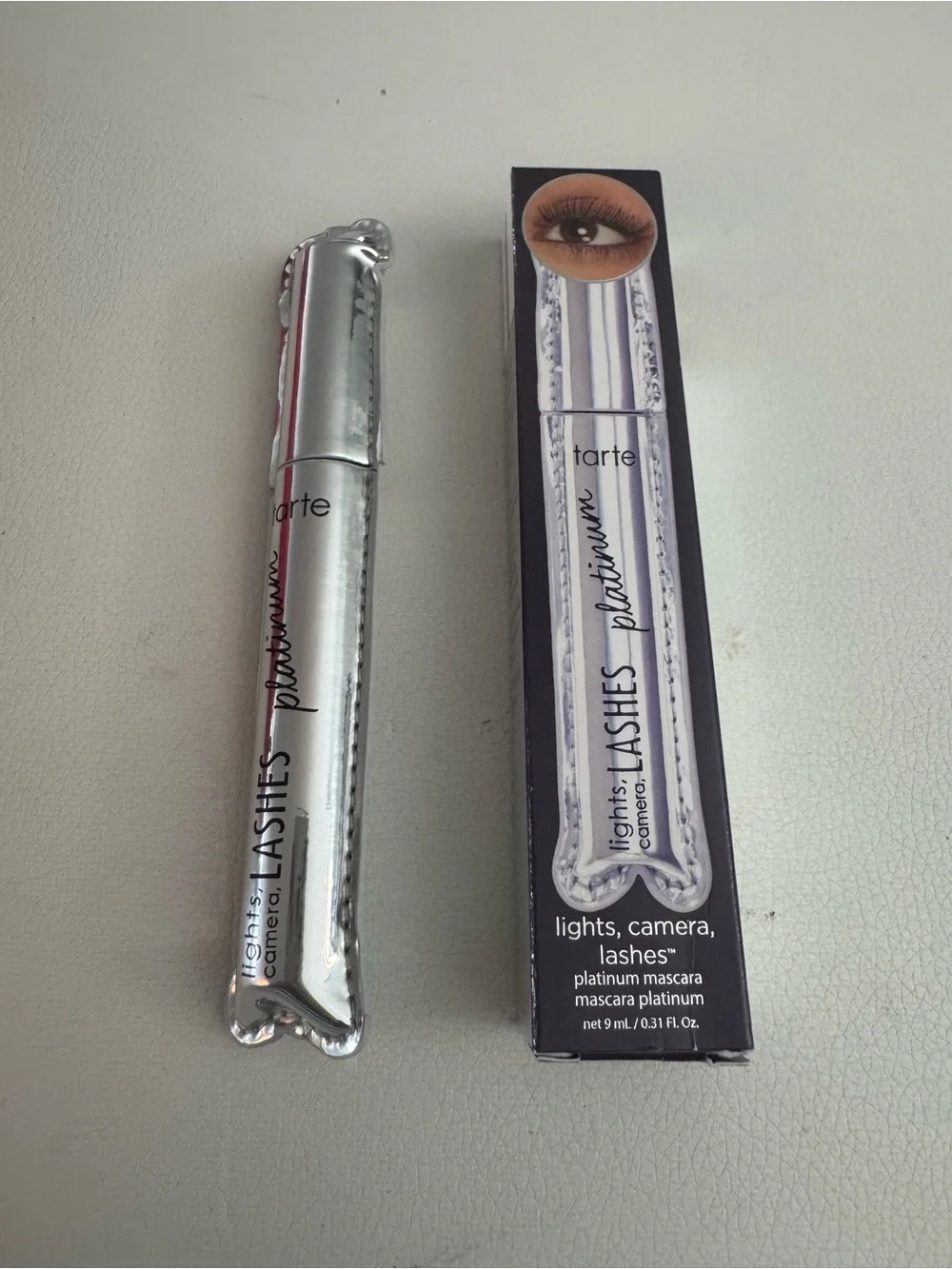 tarte lights, camera, LASHES platinum mascara